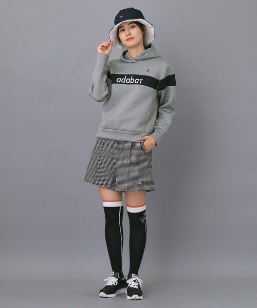 adabat / アダバット パーカー | 【ADABAT NAVY】ブロッキングラインロゴフーディー | 詳細9