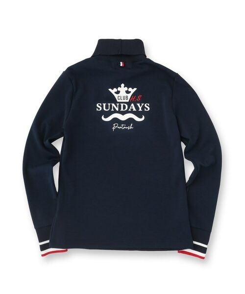 adabat / アダバット カットソー | 【新レーベル ADABAT NAVY】せとはるコラボ モックT | 詳細3