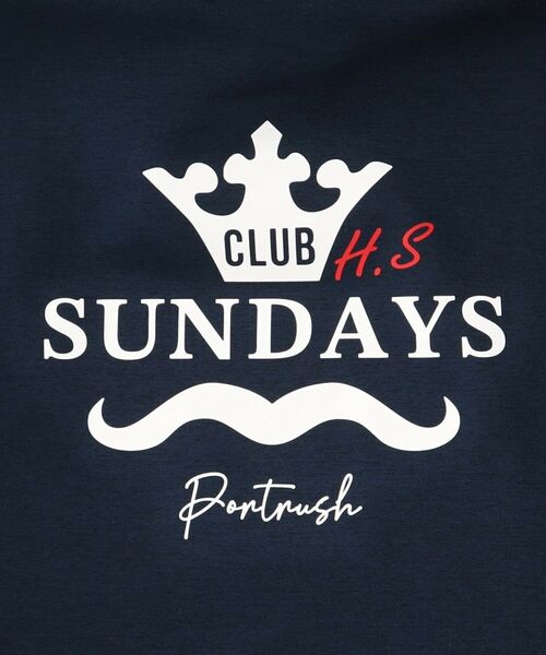 adabat / アダバット カットソー | 【新レーベル ADABAT NAVY】せとはるコラボ モックT | 詳細8