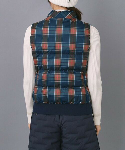 adabat / アダバット ダウンジャケット・ベスト | 【ADABAT NAVY】【撥水】タータンチェック中綿ベスト | 詳細11