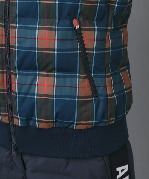 adabat / アダバット ダウンジャケット・ベスト | 【ADABAT NAVY】【撥水】タータンチェック中綿ベスト | 詳細14