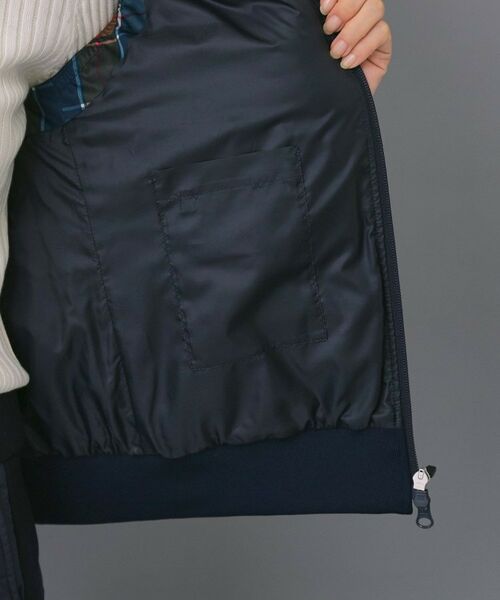 adabat / アダバット ダウンジャケット・ベスト | 【ADABAT NAVY】【撥水】タータンチェック中綿ベスト | 詳細16