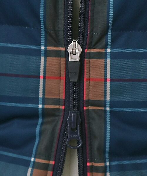 adabat / アダバット ダウンジャケット・ベスト | 【ADABAT NAVY】【撥水】タータンチェック中綿ベスト | 詳細17