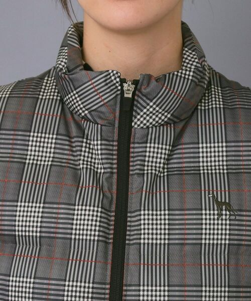 adabat / アダバット ダウンジャケット・ベスト | 【ADABAT NAVY】【撥水】グレンチェック中綿ベスト | 詳細10