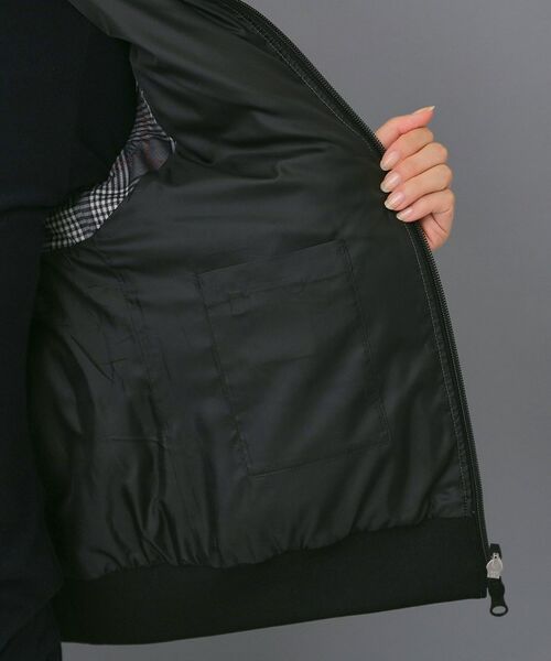 adabat / アダバット ダウンジャケット・ベスト | 【ADABAT NAVY】【撥水】グレンチェック中綿ベスト | 詳細14
