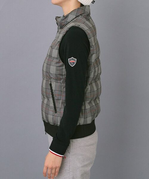 adabat / アダバット ダウンジャケット・ベスト | 【ADABAT NAVY】【撥水】グレンチェック中綿ベスト | 詳細8