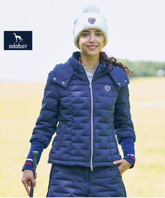 adabat / アダバット ダウンジャケット・ベスト | 【ADABAT NAVY】2WAYストレッチダウンジャケット