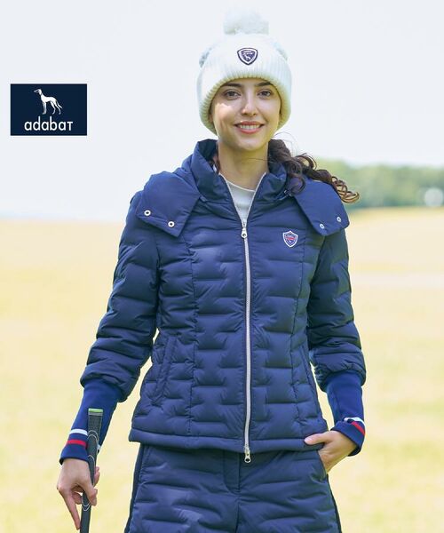 adabat / アダバット ダウンジャケット・ベスト | 【ADABAT NAVY】2WAYストレッチダウンジャケット（ネイビー(094)）