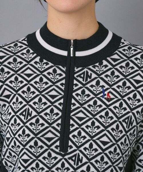 adabat / アダバット ワンピース | 【ADABAT NAVY】フルールドリスニットワンピース | 詳細17