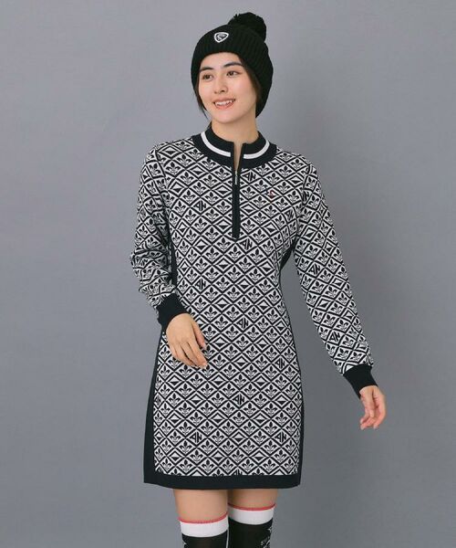 adabat / アダバット ワンピース | 【ADABAT NAVY】フルールドリスニットワンピース | 詳細8