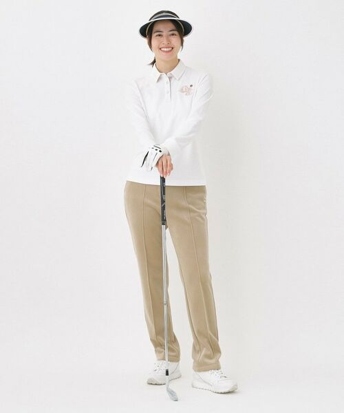 adabat / アダバット パンツ | ベロアボンディングストレッチパンツ | 詳細13