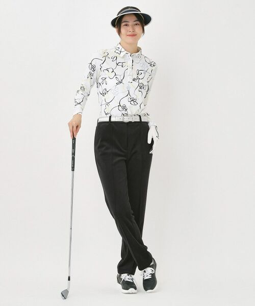 adabat / アダバット パンツ | ベロアボンディングストレッチパンツ | 詳細8