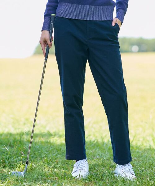 adabat / アダバット パンツ | 【ADABAT NAVY】ドビースウェードスストレッチパンツ | 詳細9