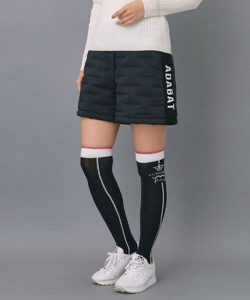 adabat / アダバット ショート・ハーフ・半端丈パンツ | 【ADABAT NAVY】ストレッチダウンショーツ | 詳細1