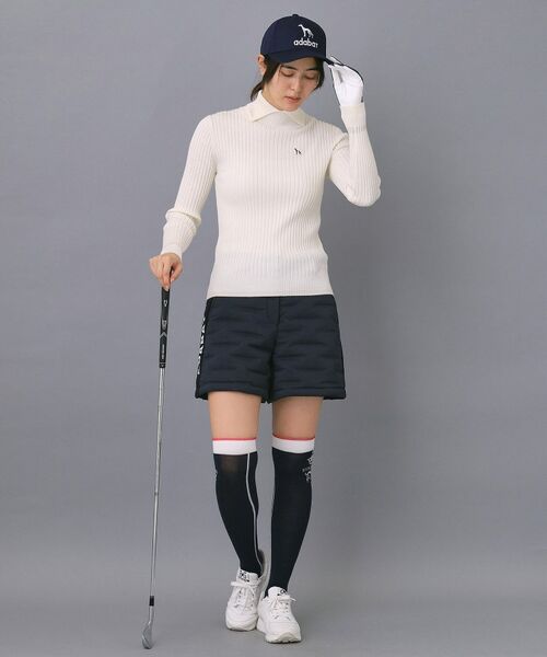 adabat / アダバット ショート・ハーフ・半端丈パンツ | 【ADABAT NAVY】ストレッチダウンショーツ | 詳細4