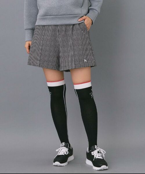 adabat / アダバット ショート・ハーフ・半端丈パンツ | 【ADABAT NAVY】ハイブリッドダウンキュロット | 詳細1