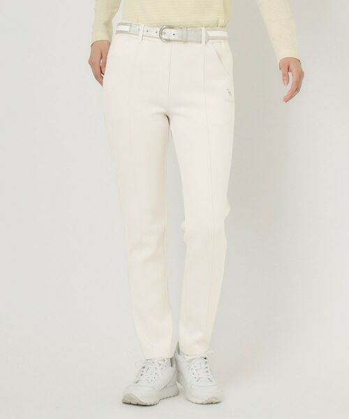 adabat/アダバット スムースジャージストレッチパンツ ホワイト(002) 36(S) adabat/アダバット スムースジャージストレッチパンツ ホワイト(002) 36(S)