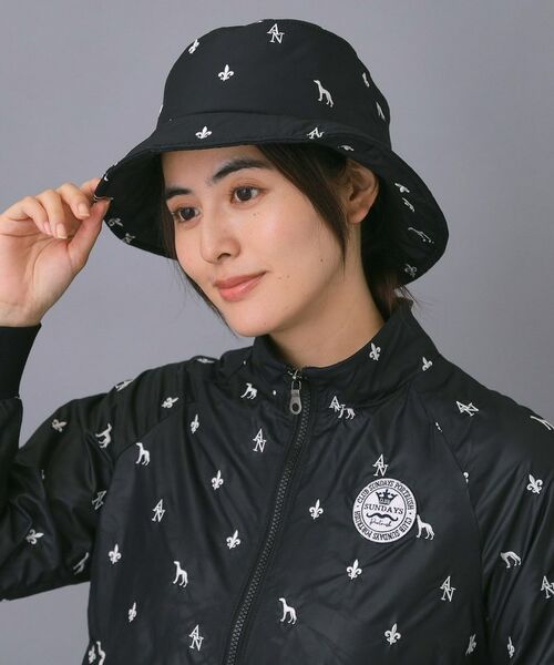 adabat / アダバット ハット | 【ADABAT NAVY】エンブロイダリーモノグラムハット | 詳細6