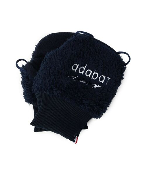 adabat / アダバット 手袋 | 【ADABAT NAVY】ロゴハンドウォーマー | 詳細1