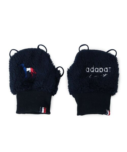 adabat / アダバット 手袋 | 【ADABAT NAVY】ロゴハンドウォーマー | 詳細4
