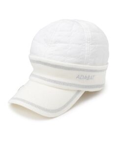 adabat / アダバット キャップ | キルティングラインブリム防寒キャップ