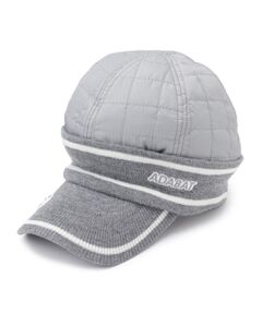 adabat / アダバット キャップ | キルティングラインブリム防寒キャップ