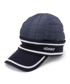 adabat / アダバット キャップ | キルティングラインブリム防寒キャップ