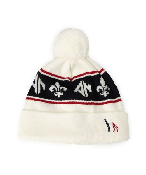 adabat / アダバット ニットキャップ | 【ADABAT NAVY】フルールドリスニットキャップ | 詳細1