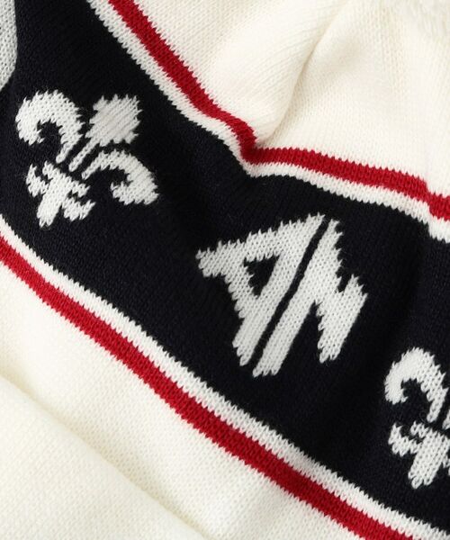 adabat / アダバット ニットキャップ | 【ADABAT NAVY】フルールドリスニットキャップ | 詳細3