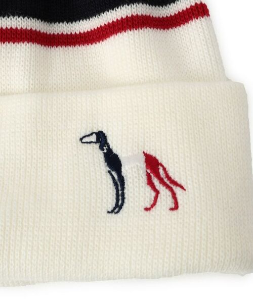 adabat / アダバット ニットキャップ | 【ADABAT NAVY】フルールドリスニットキャップ | 詳細4