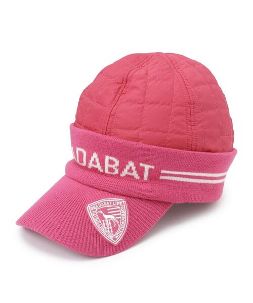 adabat/アダバット キルティング防寒キャップ ピンク(072) 00 adabat/アダバット キルティング防寒キャップ ピンク(072) 00