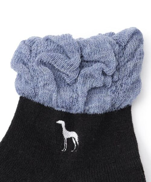 adabat / アダバット ソックス | ショートフレンチアーガイルウォームソックス | 詳細3