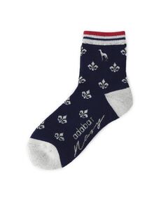adabat / アダバット ソックス | 【ADABAT NAVY】フルールドリスレギュラーソックス