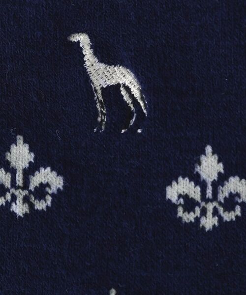 adabat / アダバット ソックス | 【ADABAT NAVY】フルールドリスレギュラーソックス | 詳細5