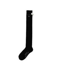 adabat / アダバット ソックス | 【ADABAT NAVY】ボンボンサルーキニーハイウォームソックス