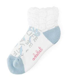 adabat / アダバット ソックス | テープ柄ショートフレンチ