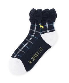 adabat / アダバット ソックス | チェックショートフレンチ