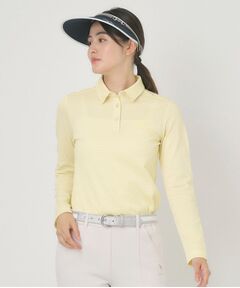 adabat / アダバット ポロシャツ | ドビーチェック長袖ポロシャツ