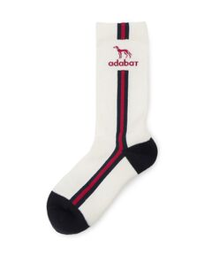 adabat / アダバット ソックス | 【新レーベル ADABAT NAVY】ラインレギュラーウォームソックス
