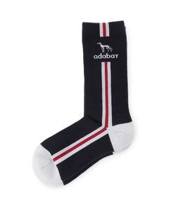 adabat / アダバット ソックス | 【新レーベル ADABAT NAVY】ラインレギュラーウォームソックス