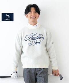 adabat / アダバット ニット・セーター | 【新レーベル ADABAT NAVY】櫻井貴史コラボニット