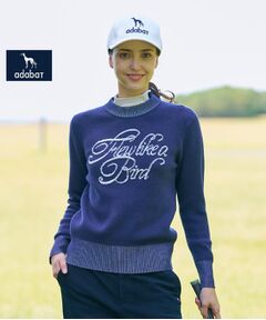 adabat / アダバット ニット・セーター | 【新レーベル ADABAT NAVY】 櫻井貴史コラボニット