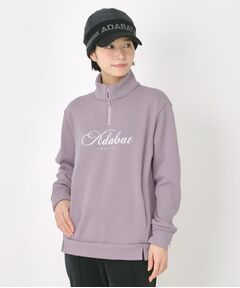 adabat / アダバット カットソー | 裏起毛ハーフジッププルオーバー