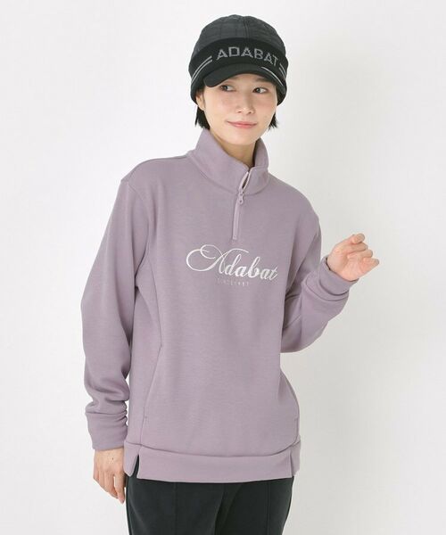 adabat / アダバット カットソー | 裏起毛ハーフジッププルオーバー | 詳細5