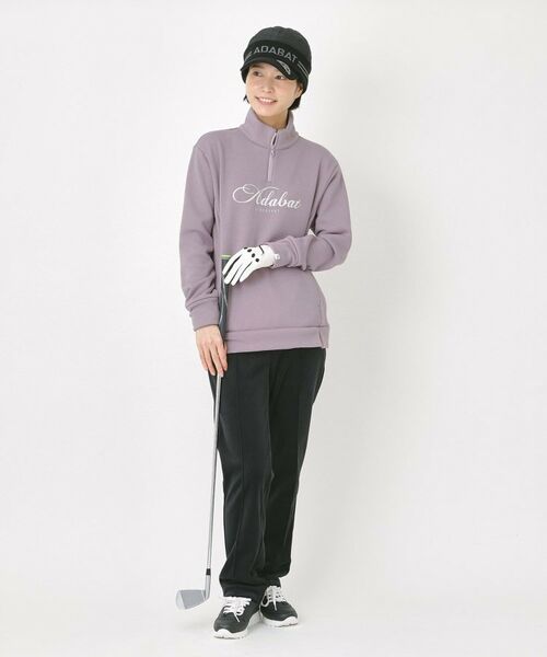 adabat / アダバット カットソー | 裏起毛ハーフジッププルオーバー | 詳細7