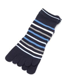 adabat / アダバット ソックス | 5本指ボーダーショートソックス