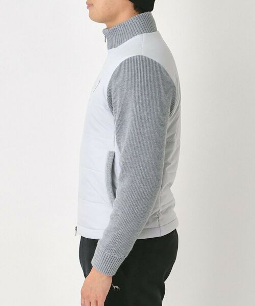 adabat / アダバット レザーブルゾン・ジャケット | ニットコンビパデットブルゾン | 詳細15