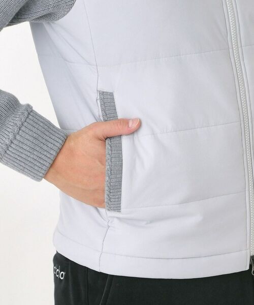 adabat / アダバット レザーブルゾン・ジャケット | ニットコンビパデットブルゾン | 詳細19