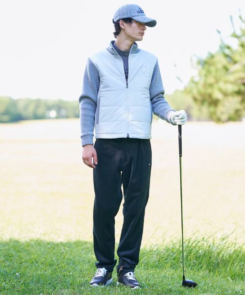 adabat / アダバット レザーブルゾン・ジャケット | ニットコンビパデットブルゾン | 詳細2