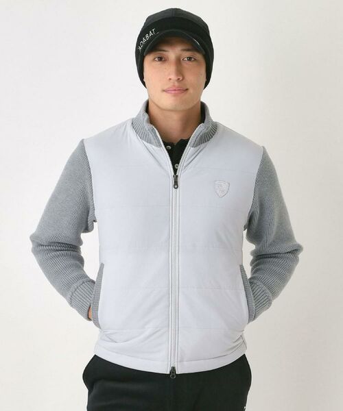 adabat / アダバット レザーブルゾン・ジャケット | ニットコンビパデットブルゾン | 詳細3